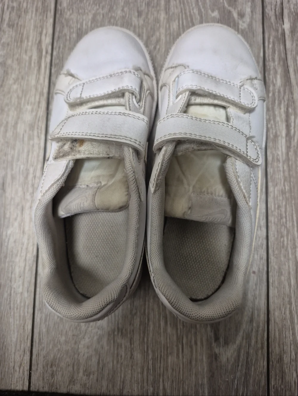 Nike Boys Court Royale 833536-102 White Casual Formal Shoes Sneakers Size 13C. - Picture 10 of 13
